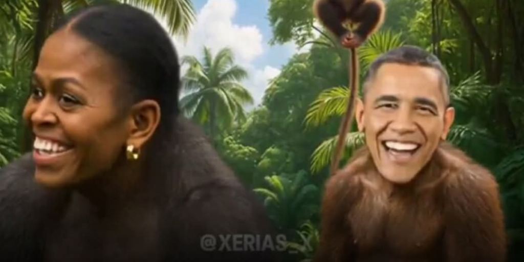 Read more about the article Obama condena vídeo racista divulgado por Trump e chama o conteúdo de “show de palhaço, sem vergonha”